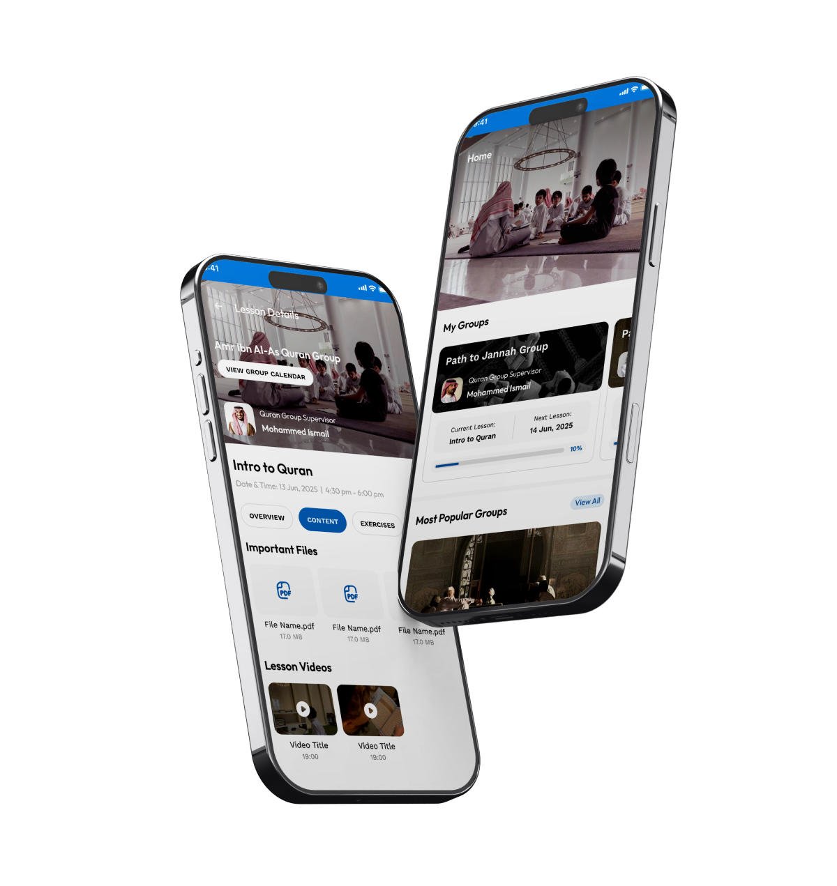 Rattel app on two phones